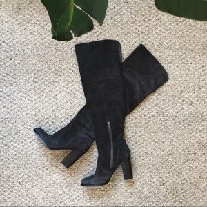 FRYE Women's Claude Tall Slouch Boot (GREY)